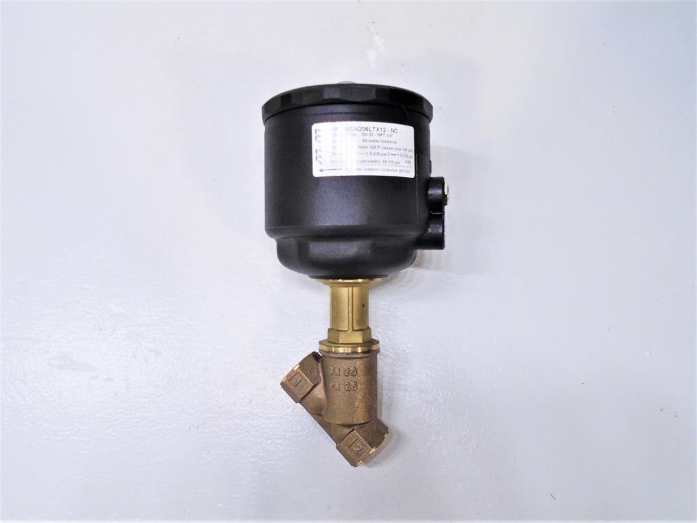 Spirax Sarco M&M 3/4" NPT Piston Actuated Valve, Bronze, #BCN206LTX12